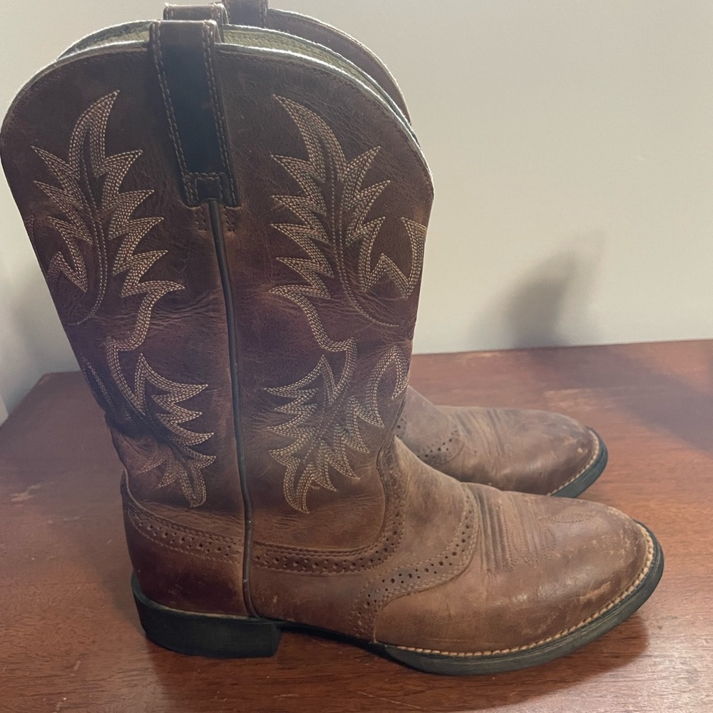 Brown Western Cowgirl Boots